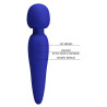 Pretty Love Wand Meredith 21.5cm Tête 50mm Indigo